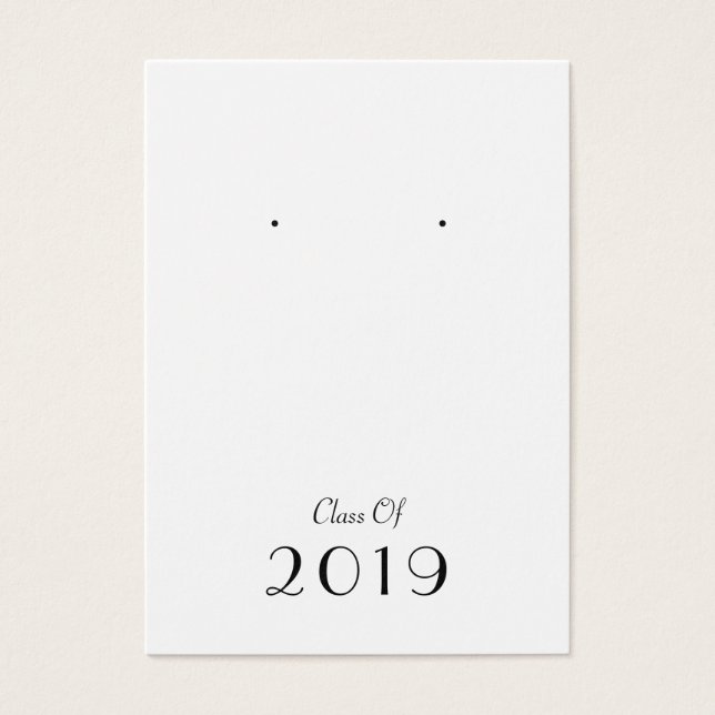 Classe de 2019 Graduation Eleving Cartes d'afficha (Devant)