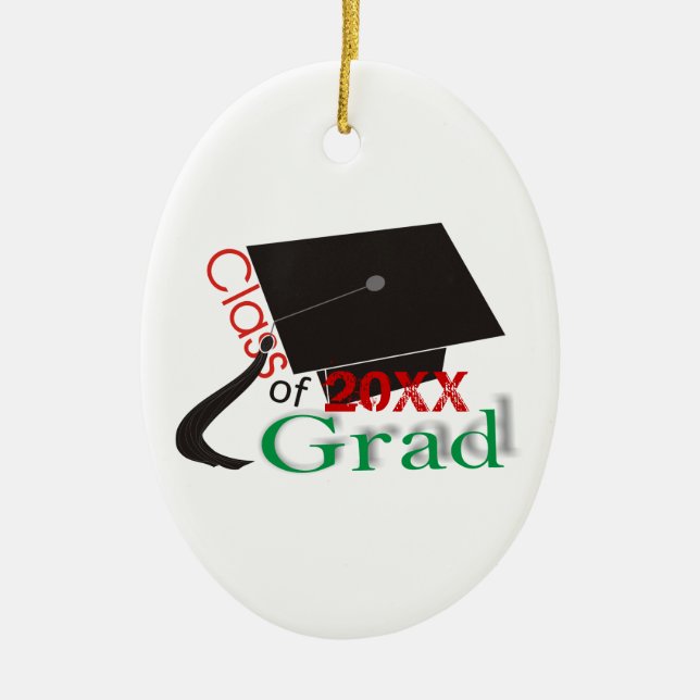 Classe de 2020 Grad Graduation cap ornements perso (Devant)