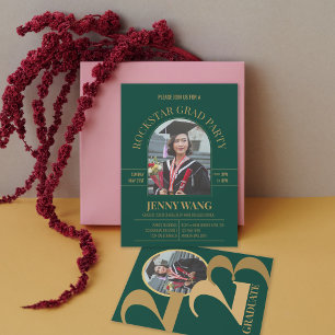Classe de 2023 Arch Photo Grad Party Invitation