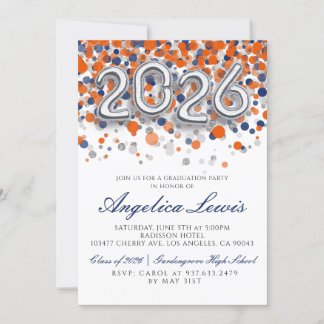 Classe de 2026 Graduation Party Invitation
