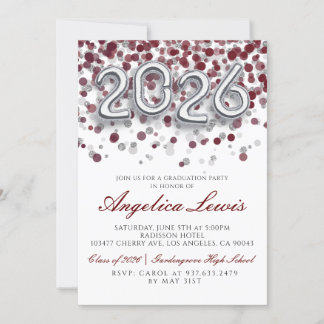 Classe de 2026 Graduation Party Invitation
