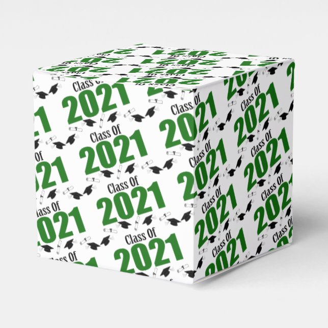 Classe De Ballotins De Diplôme De 2021 (Vert) (Verso)