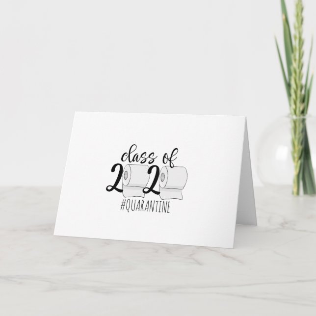 Classe de Cartes de Remerciements 2020 - Papier To (Devant)