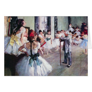 Classe de danse par Edgar Degas, Ballet Art Vintag