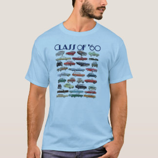 Classe de 'de T-shirt classique 60 voitures