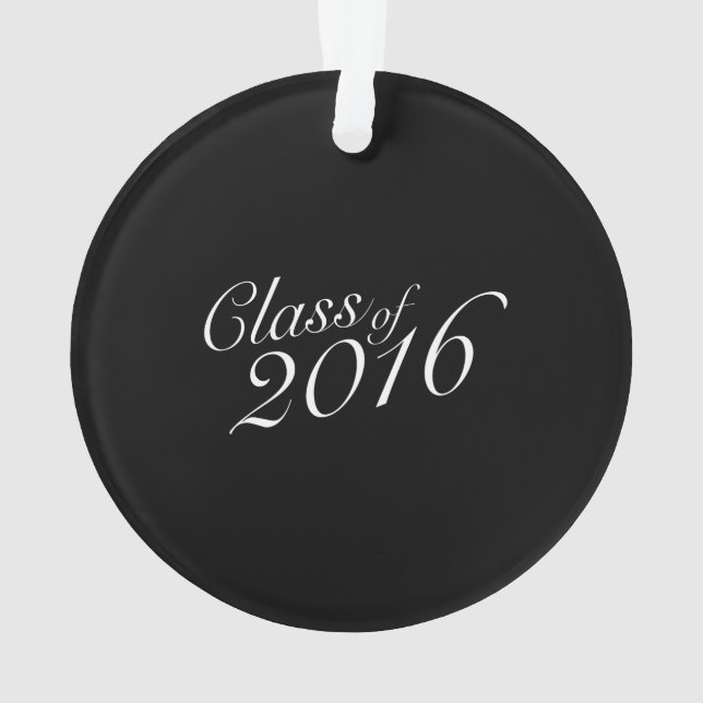 Classe de diplômé du lycée 2016 (dos)