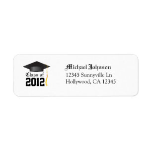 Classe de fantaisie de l'étiquette de adresse 201
