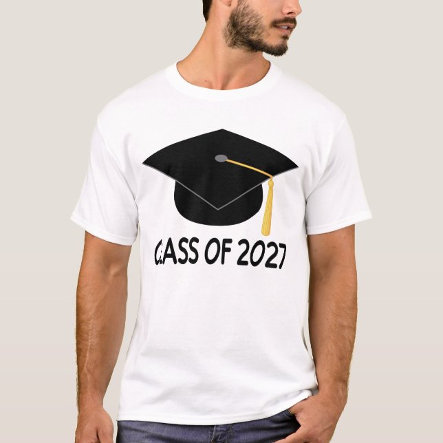 Classe de fin d'études de T-shirt 2027 (Devant)