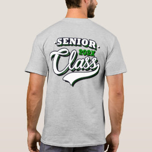 Classe de finissants, T-shirt vert