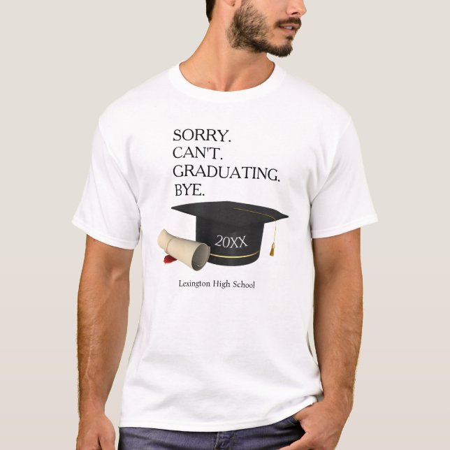 Classe de Graduation de 2024 Funny T-Shirt cadeau  (Devant)