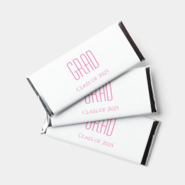 Classe de graduation de 2025 Girly Pink Typographi