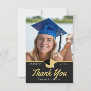 Classe de graduation photo moderne de 2022 Merci C