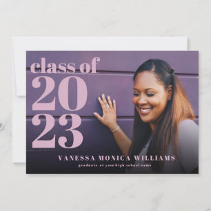 Classe de lavande 2022 Faire-part de graduation ph