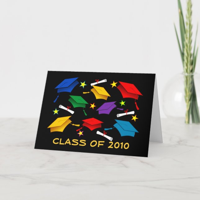 Classe de l'obtention du diplôme 2010 - carte de (Devant)
