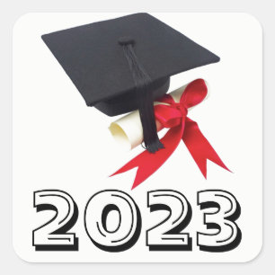 Classe de Sticker Carré blanc 2023 par Janz