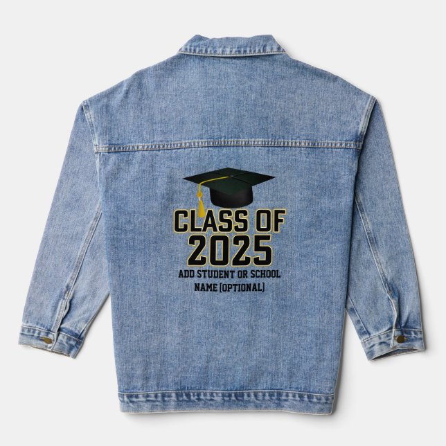 Classe de style Letterman de 2025 Graduation (Verso)