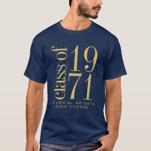Classe de T-shirt CHHS 1971