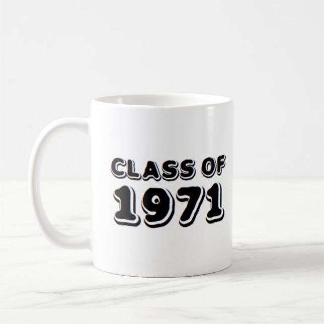 classe de tasse de café 1971 (Gauche)