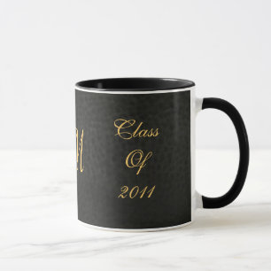 Classe de tasse d'obtention du diplôme de cuir de