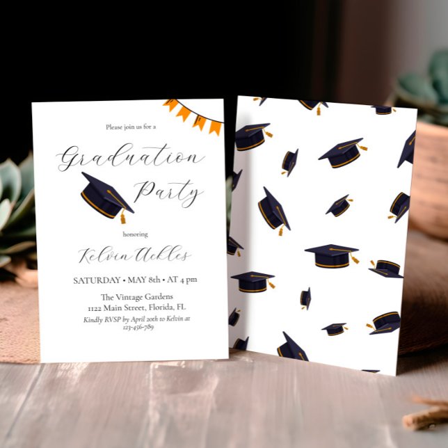 Classe d'Invitation simple Faire-part Party de 202 (Créateur téléchargé)