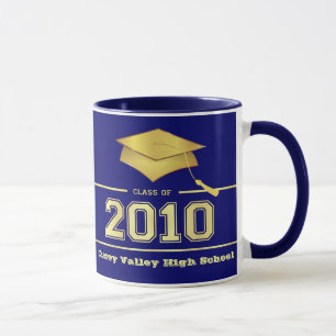 Classe d'obtention du diplôme de 2010 tasses -