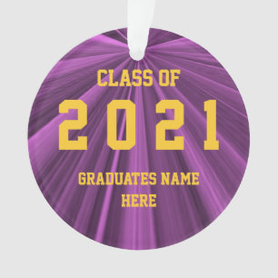Classe du rouge foncé 2021 et de l'ornement d'or