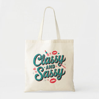 Classé et Sassy Sac fourre-tout tendance