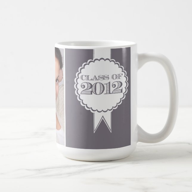 Classe Grey de 2012 Photo Graduation Mug (Droite)
