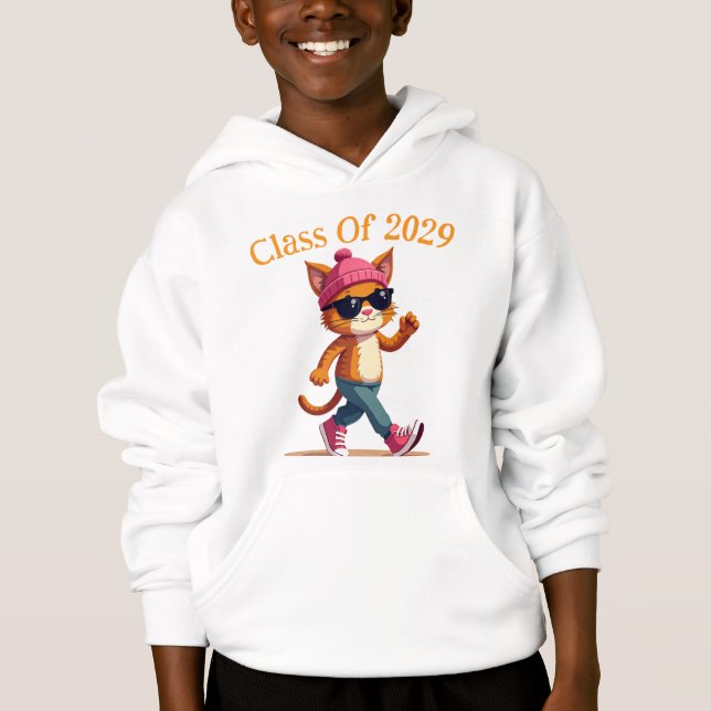 Classe Personnalisée De Sweat - shirt à capuche 20 (Devant)