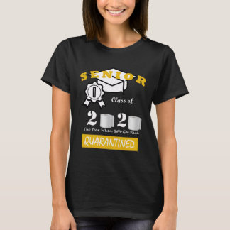 Classe supérieure de T-shirts pour la quarantaine 