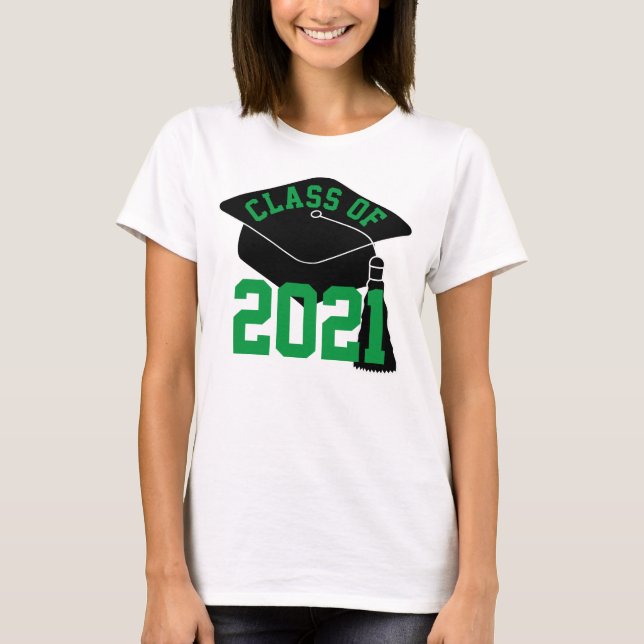 Classe verte Casquette de 2e année de T-shirt 2024 (Devant)