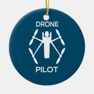 Classes Drone Pilot Ceramic Ornament