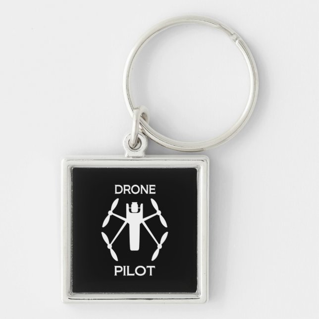 Classes Drone Pilot Keychain (Front)