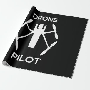 Classes Drone Pilot Wrapping Paper