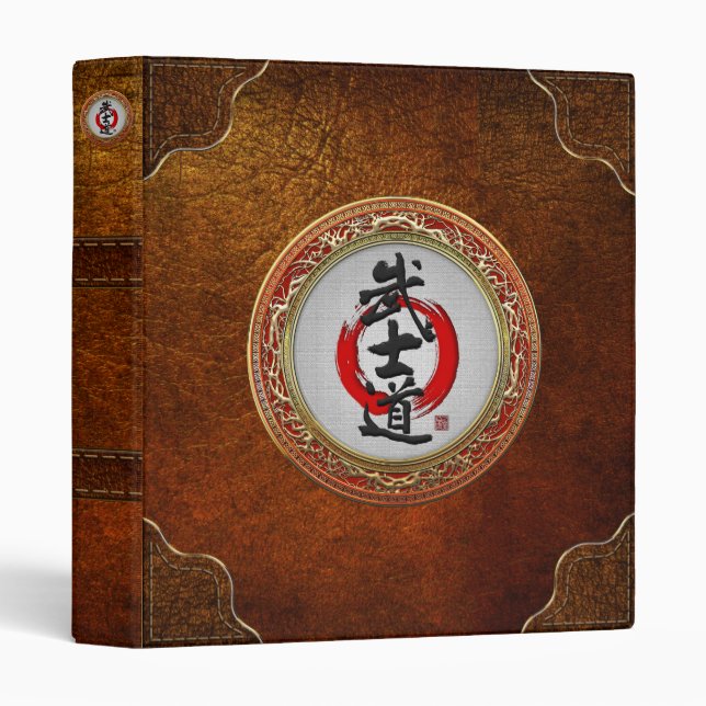 Classeur [100] Calligraphie japonaise - Bushido (Devant/Côté)