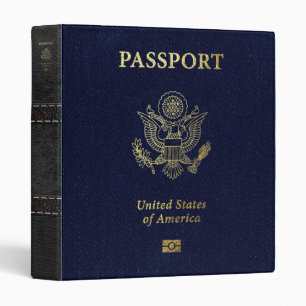 Classeur [100] Couverture de passeport américaine