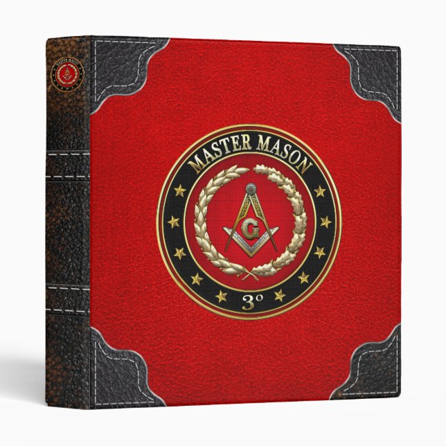 Classeur [100] Master Mason, 3e degré [Edition spéciale] (Devant/Côté)