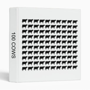 Classeur 100 vaches