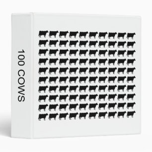 Classeur 100 vaches (1,5 po)