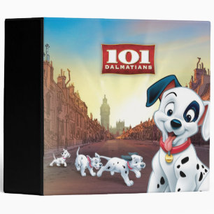 Classeur 101 patchs dalmatiens agitent sa queue