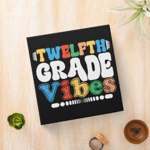 Classeur 12e année Vibes 12e année Retour à l'école
