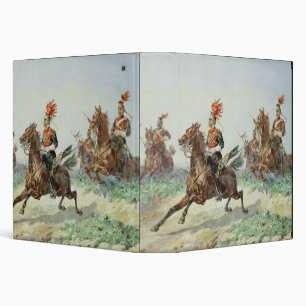 Classeur 12ème Lancers royal (la semaine au-dessus de