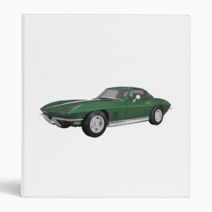 Classeur 1967 Corvette Sports Car : Vert Finition : Classeu