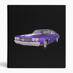 Classeur 1970 Chevelle Muscle Car : Finition violette : Cla