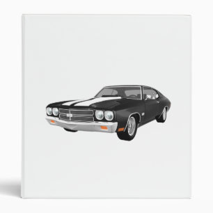 Classeur 1970 Chevelle Muscle Car : Noir Finition : Classeu