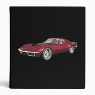 Classeur 1970 Corvette Sports Car : Pomme de bonbon : Class