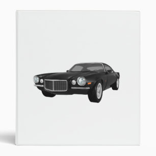 Classeur 1972 Camaro Z28 : Muscle Car : Noir Finish : Class
