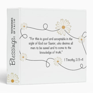 Classeur 1 2:3 de Timothy - marguerite de chrétien de