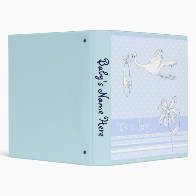 Classeur 1" C'est un bébé garçon Album photo (Arrière-plan)