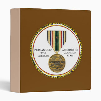 CLASSEUR 1 ÉTOILE DE CAMPAGNE PERSIAN GULF VETERAN